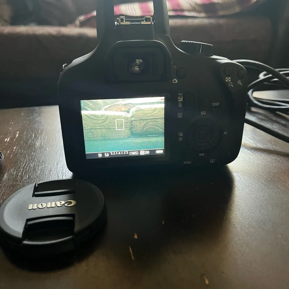 Canon EOS 4000D Black DSLR Camera